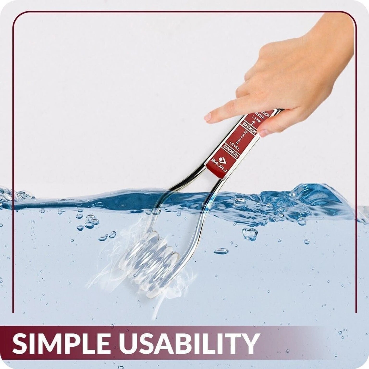 IMMERSION WATER HEATER 1.5 KW (150650)