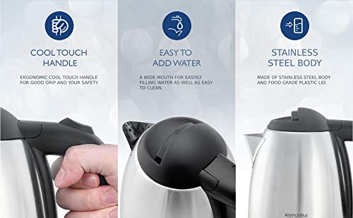 KETTLE EVA SS 1.5 LTR 1500W