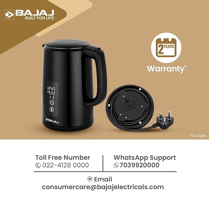 KETTLE KTP 1.5LTR DIGITAL (670111)2000 W