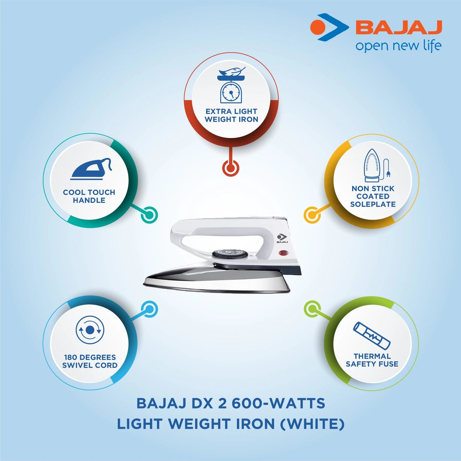 DRY IRON DX2 (440211)600 W