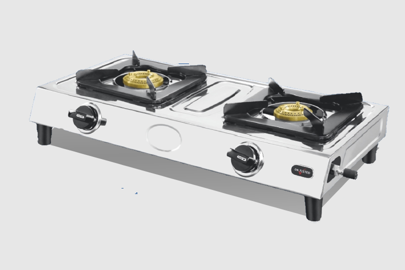 STAINLESS STELL GAS STOVE CUTE 2B SS GS
