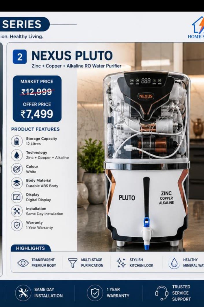 NEXUS PLUTO WATER PURIFIER